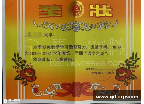 体育明星荣誉展示：激励人心的奖状照片与精彩瞬间解析